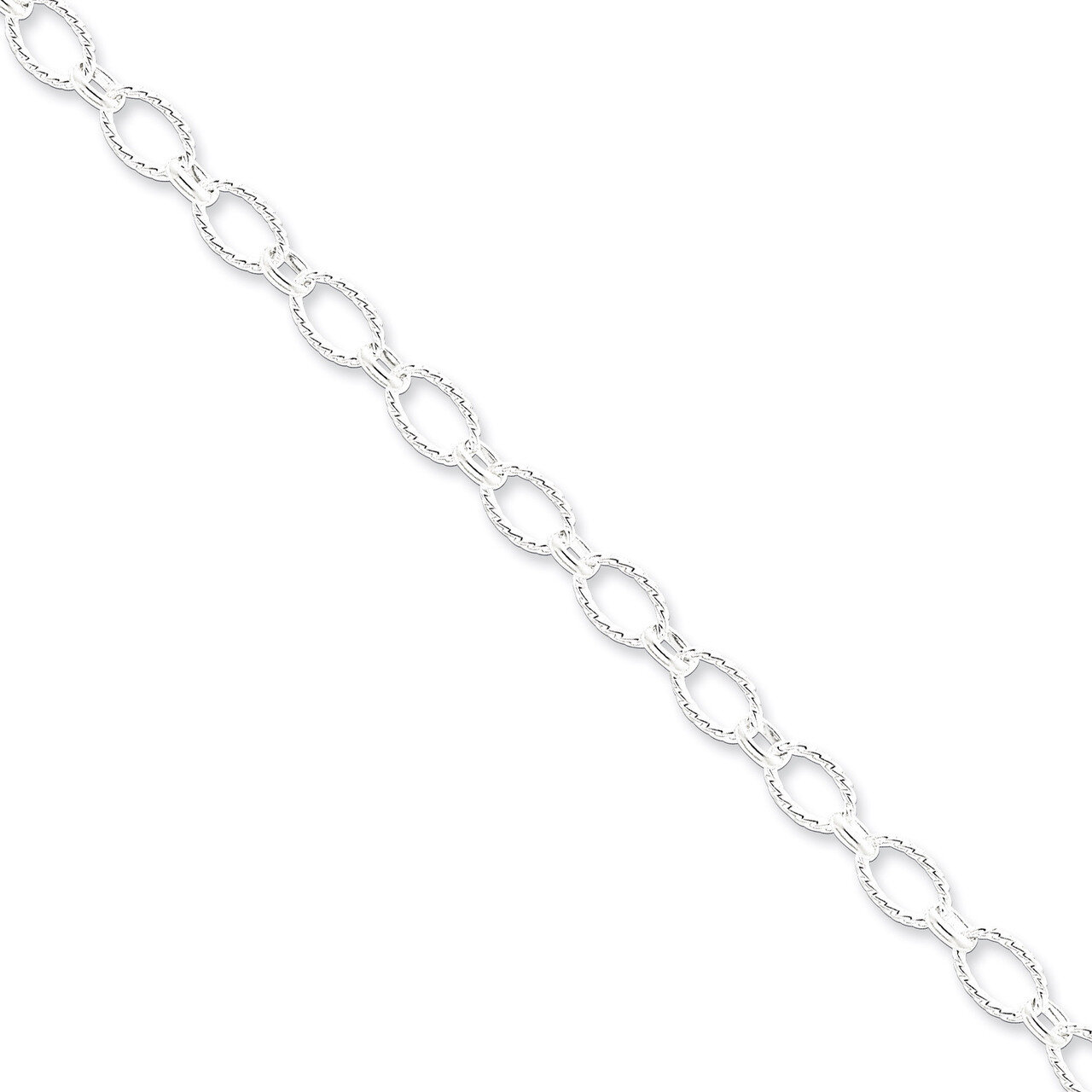 8 Inch Bracelet Sterling Silver Fancy QFC92-8, MPN: QFC92-8, 883957944685