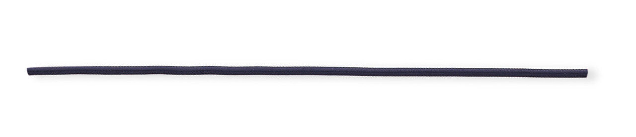 18 Inch 11.5mm Violet Leather Cord Necklace Sterling Silver QG1299-18, MPN: QG1299-18, 191101275227