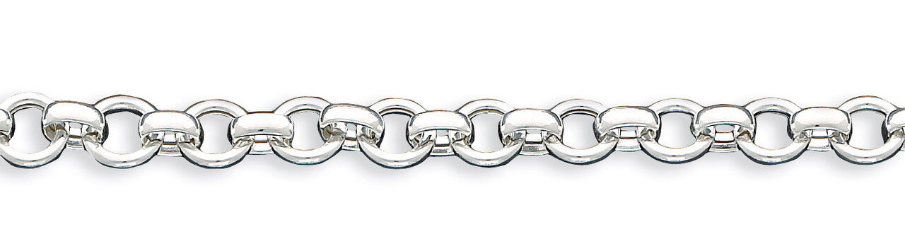 7.25 Inch Link Bracelet Sterling Silver QG1534-7.25