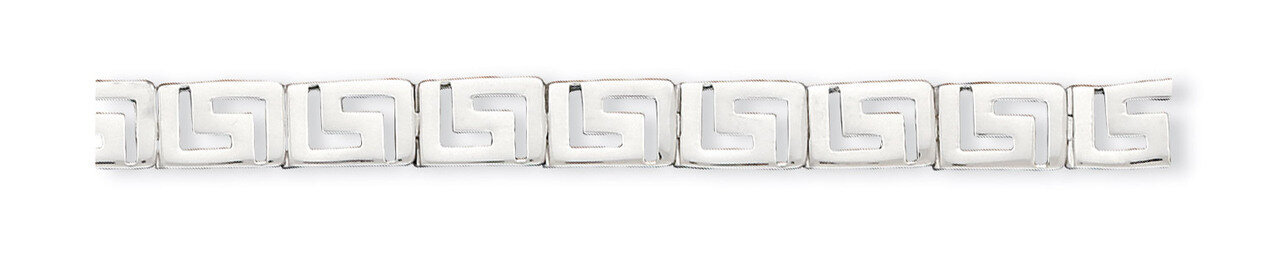 7.5 Inch Greek Key Bracelet Sterling Silver QG1683-7.5, MPN: QG1683-7.5, 883957948027