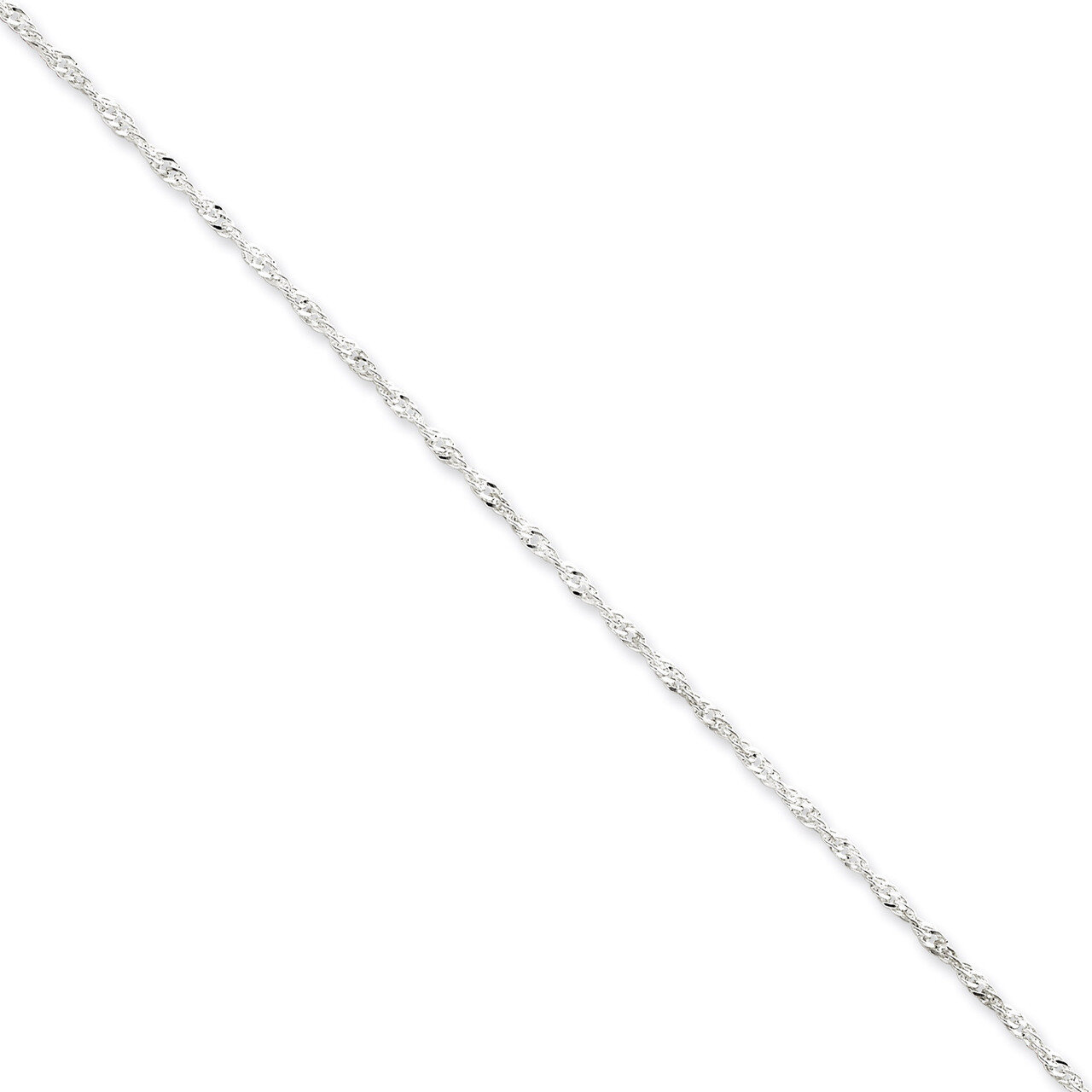 9 Inch 9 Chain Sterling Silver QG2134-9, MPN: QG2134-9, 883957948461