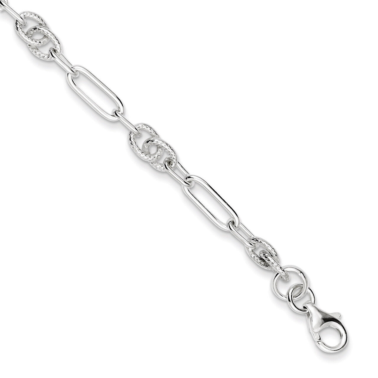 7.5 Inch Bracelet Sterling Silver QG2218-7.5, MPN: QG2218-7.5, 191101295294