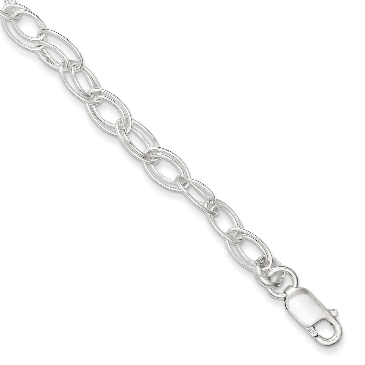 7.5 Inch Bracelet Sterling Silver QG2220-7.5