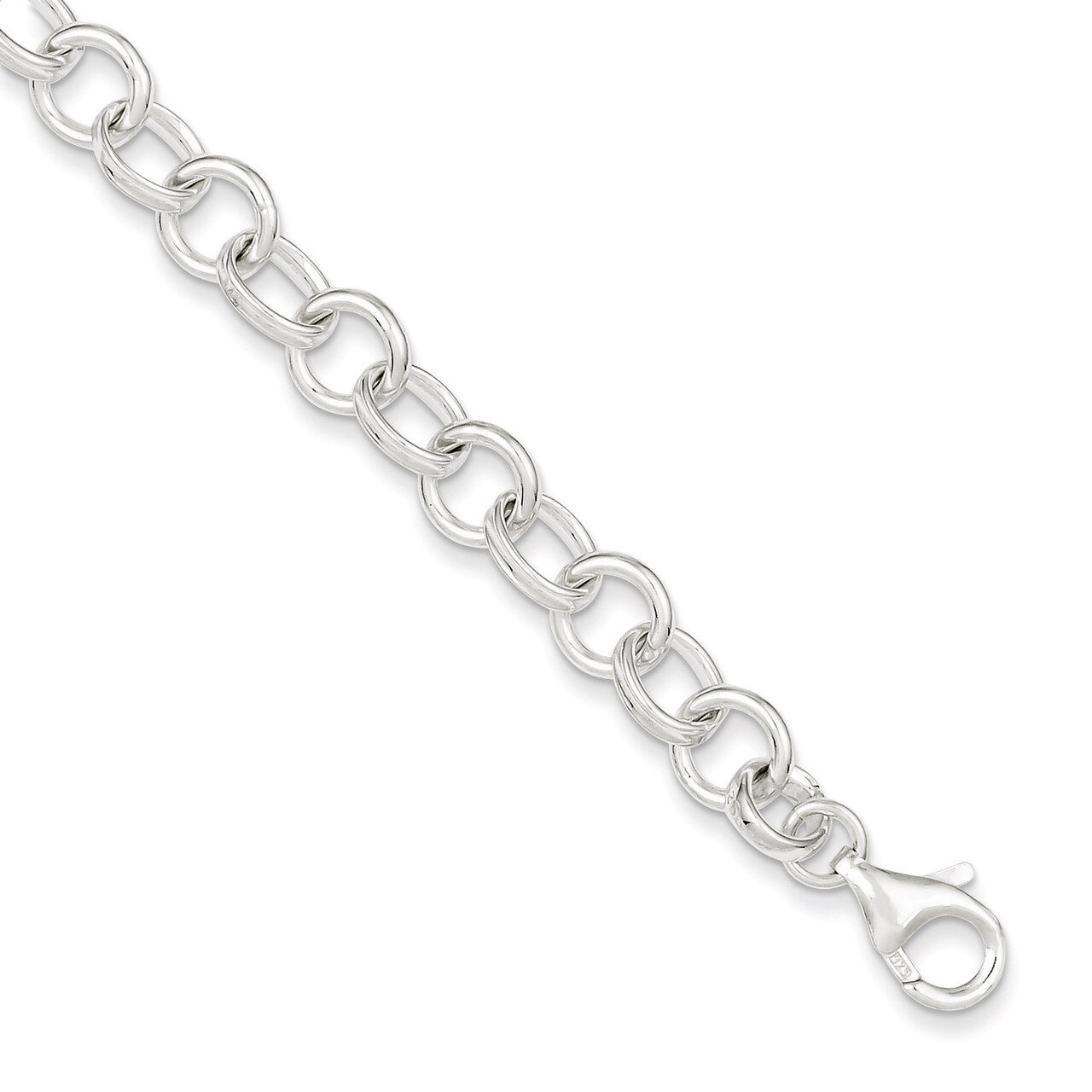 7.5 Inch Bracelet Sterling Silver QG2239-7.5