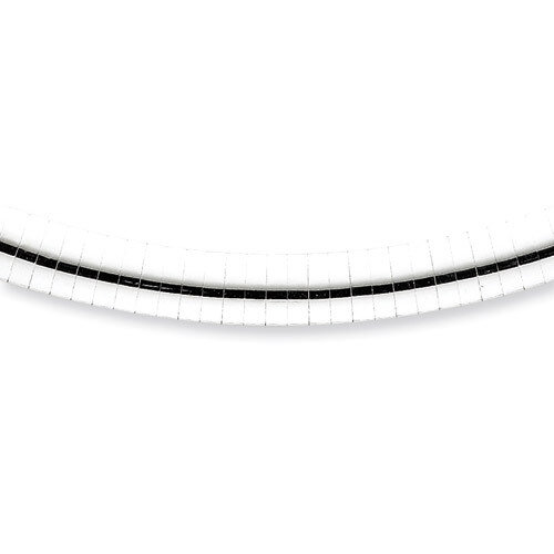 16 Inch 6mm Cubetto Extension Chain Sterling Silver QG2551-16