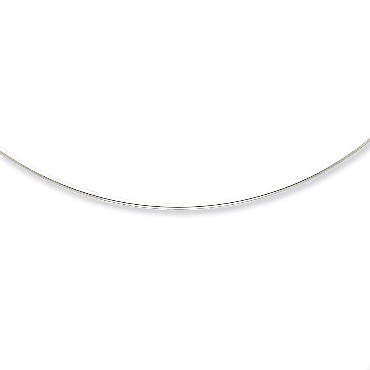 16 Inch 1mm Round Cubetto Necklace Sterling Silver QG2556-16, MPN: QG2556-16, 191101275821
