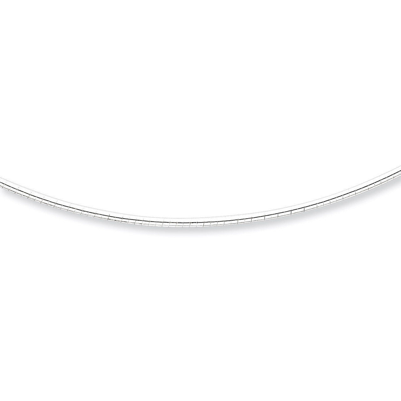 16 Inch 1.6mm 2in extender Neckwire Chain Sterling Silver QG2663-16, MPN: QG2663-16, 191101275920