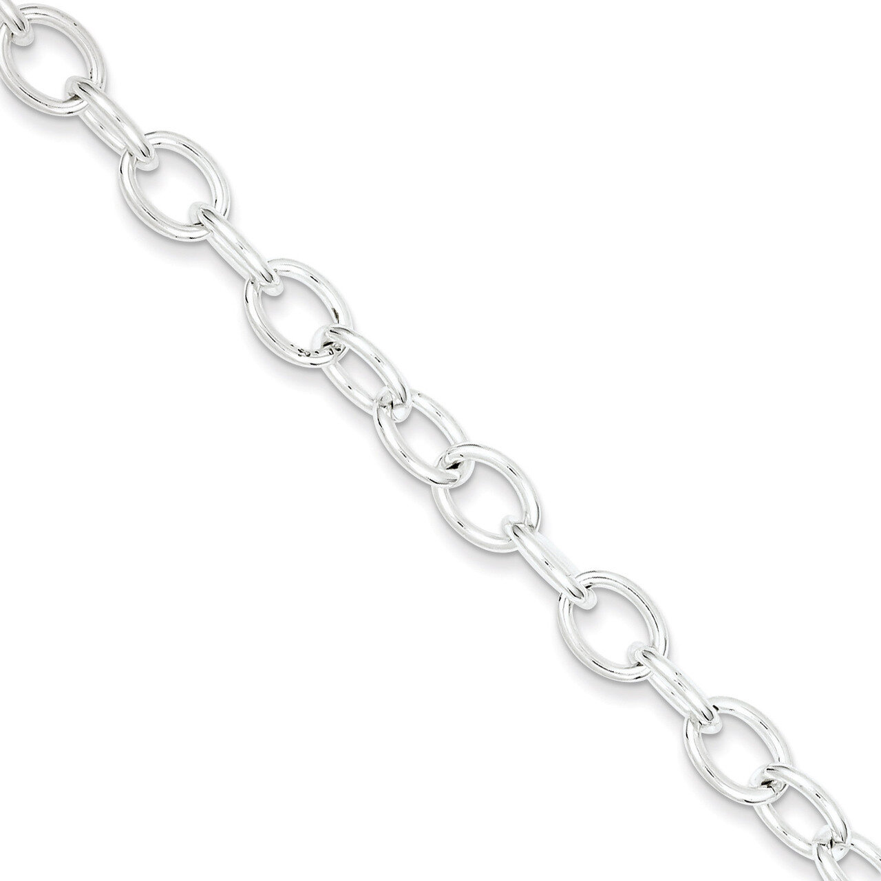 7.5 Inch Fancy Link Toggle Bracelet Sterling Silver Polished QG3080-7.5, MPN: QG3080-7.5, 191101295…