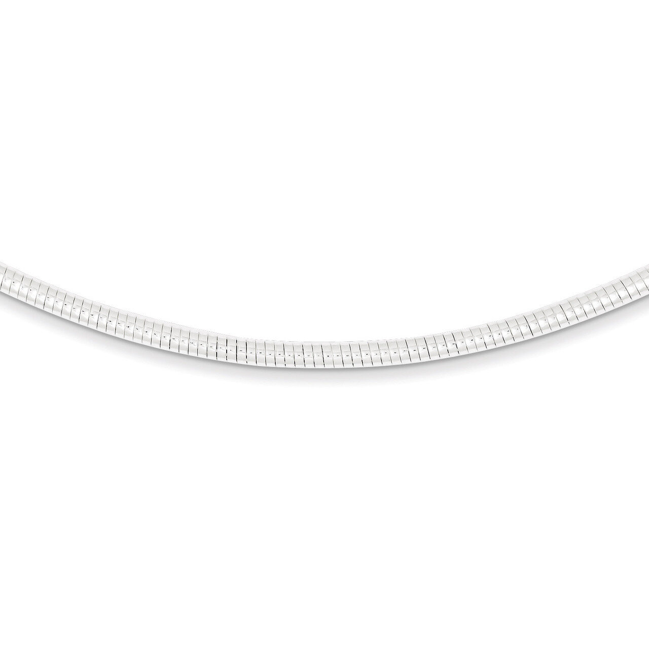 18 Inch Round 2.75mm Neckwire Necklace Sterling Silver QG3199-18
