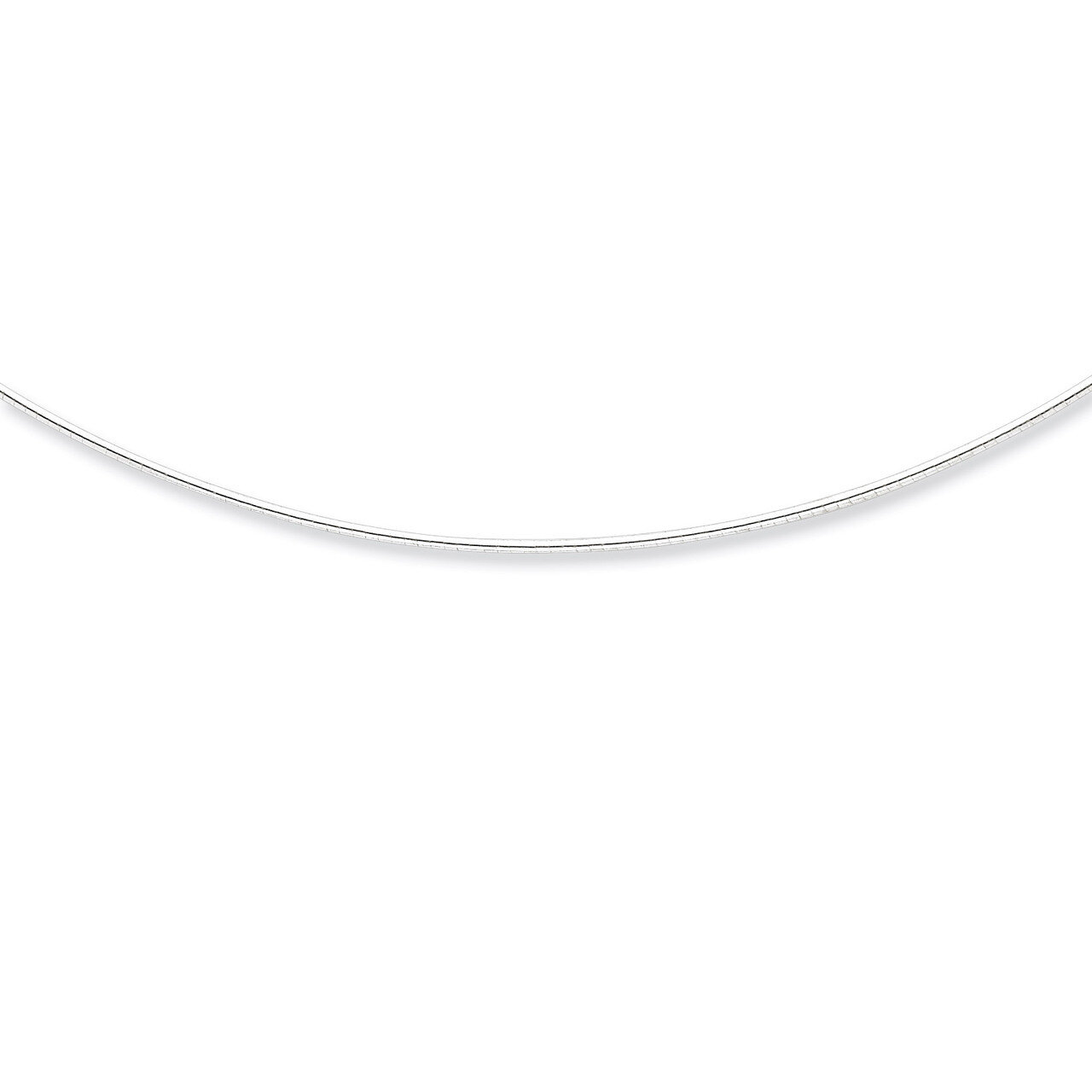 16 Inch Neckwire Necklace Sterling Silver QG388-16, MPN: QG388-16, 883957950938