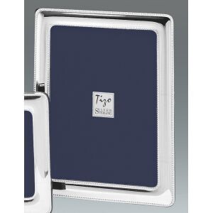 Tizo Precious Bead 4 x 6 Inch Sterling Silver Picture Frame, MPN: 1913-46,