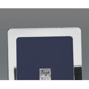 Tizo Plain 5 x 7 Inch Sterling Silver Picture Frame, MPN: 1915-57,