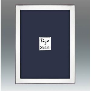 Tizo Solid Plain 2 x 3 Inch Sterling Silver Picture Frame, MPN: 1924-23,