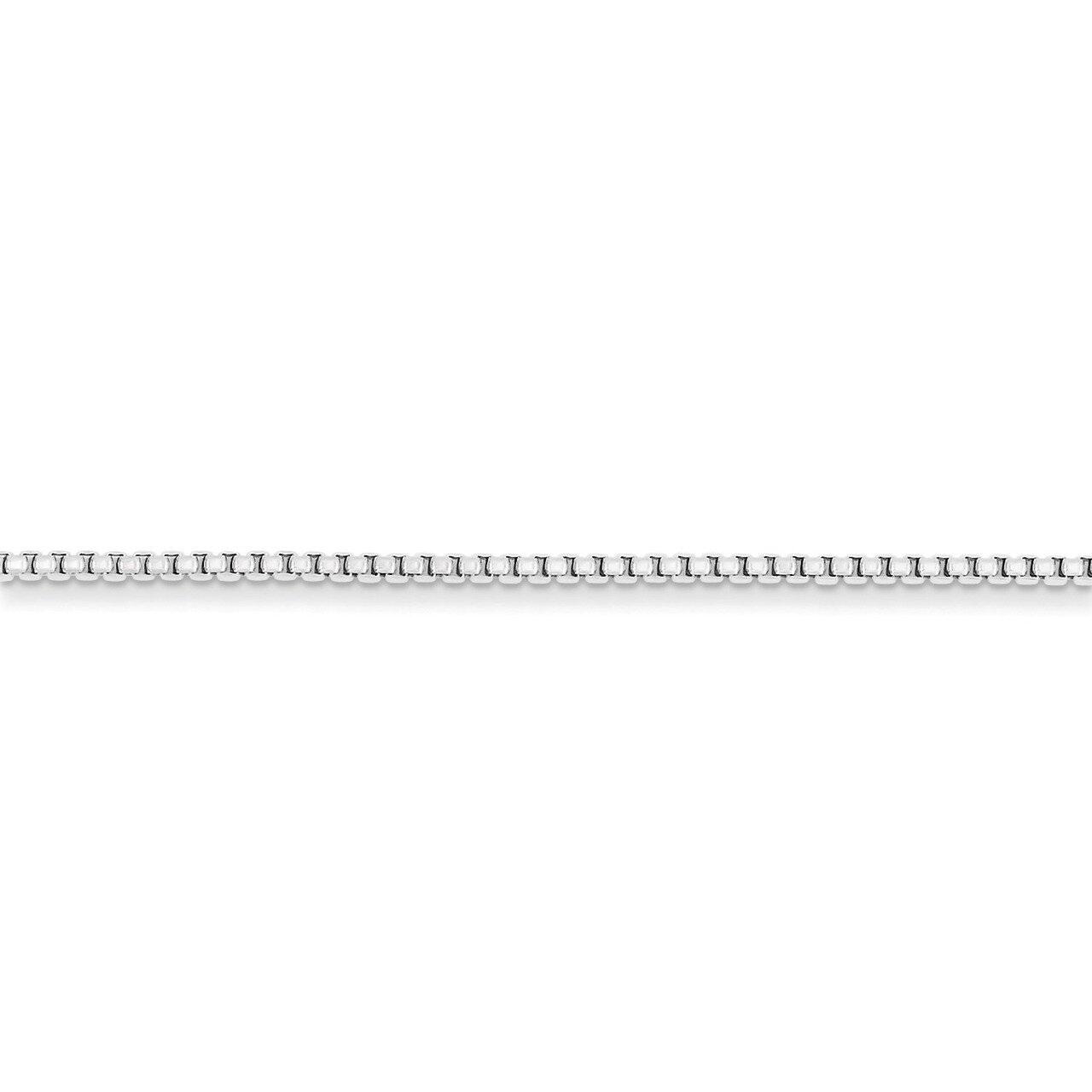 30 Inch 1.75mm Round Box Chain Sterling Silver QHX035-30