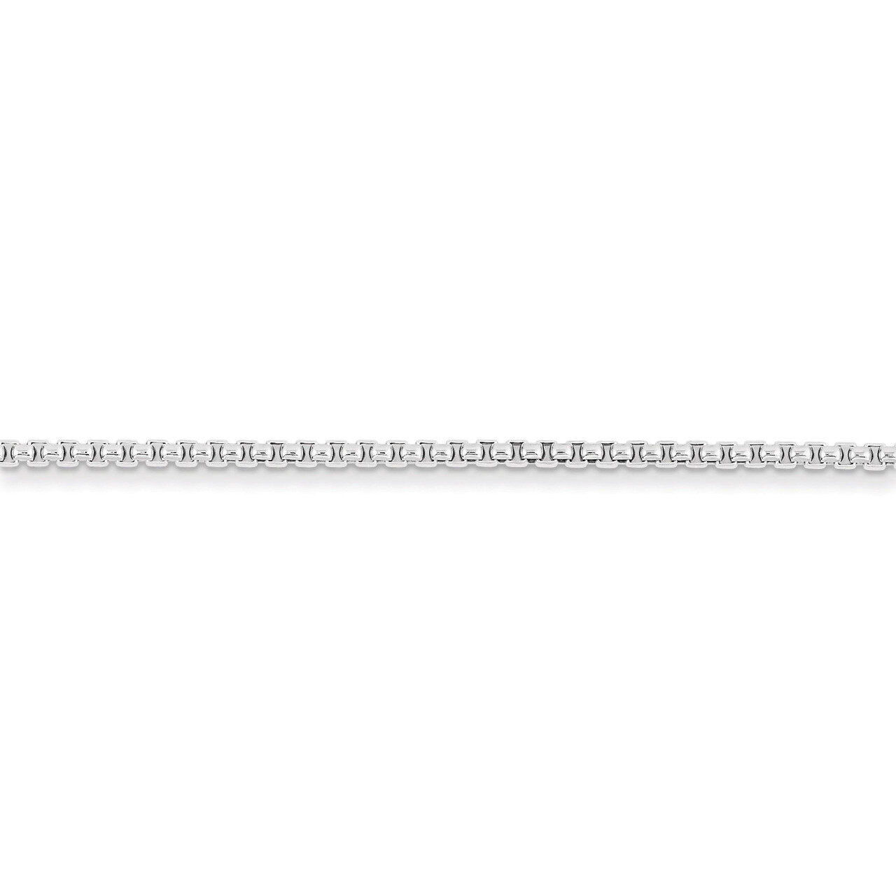 18 Inch 2mm Round Box Chain Sterling Silver QHX040-18