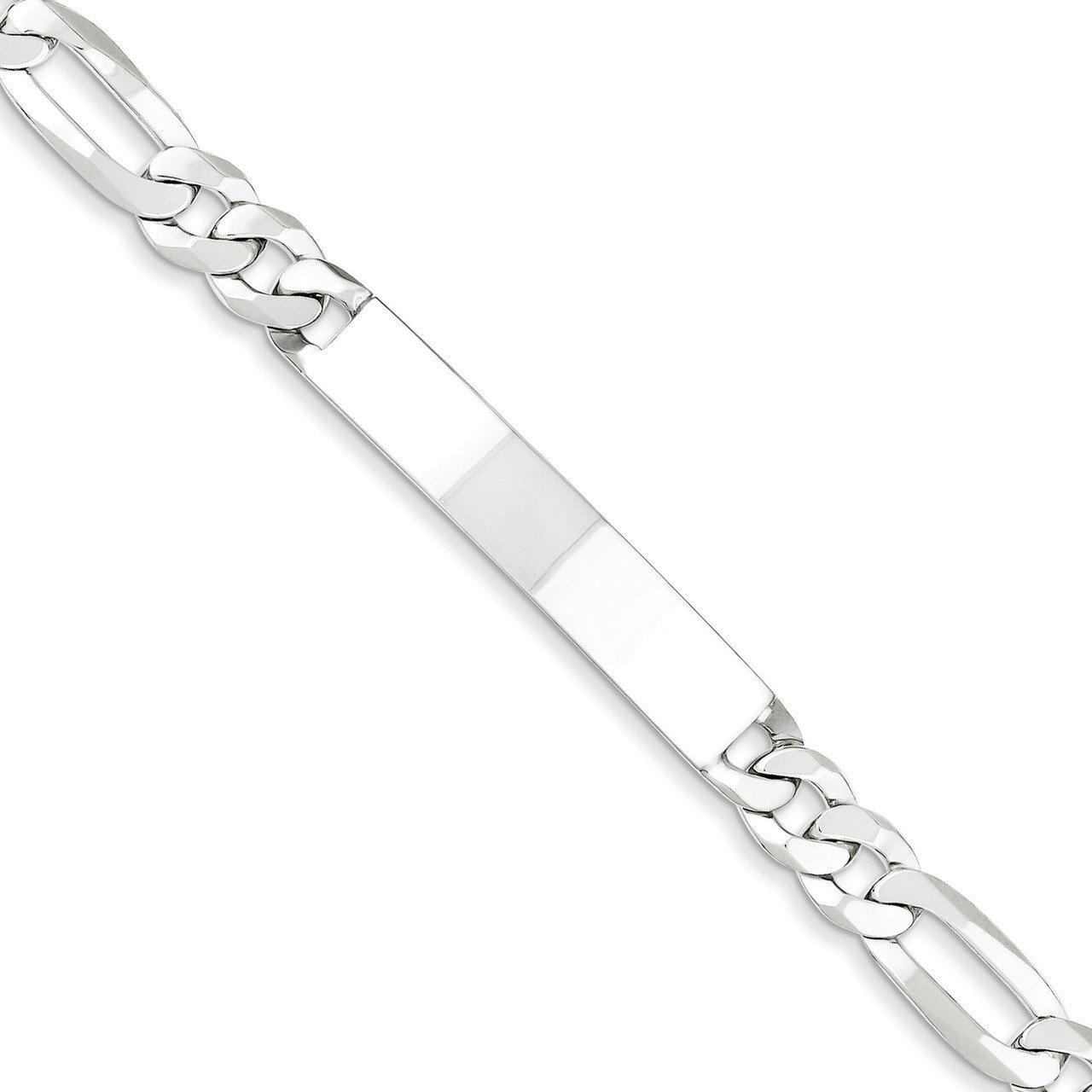7.5 Inch ID Bracelet Sterling Silver QID189-7.5, MPN: QID189-7.5, 191101106132