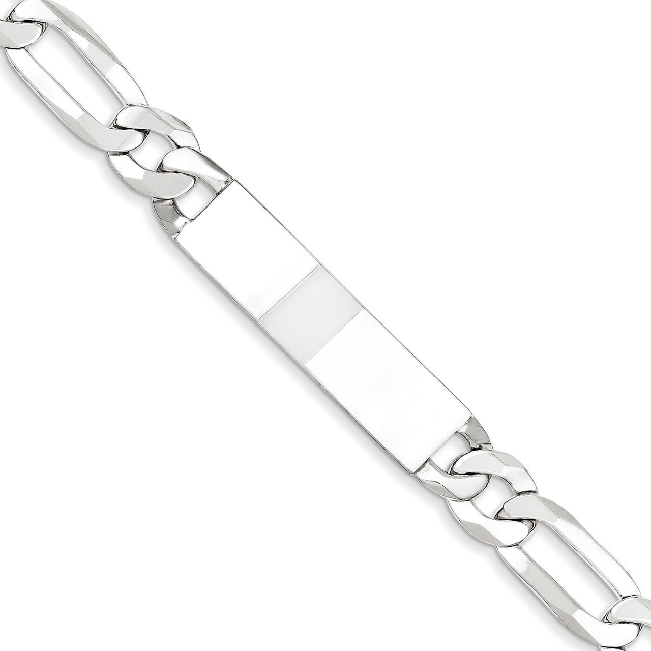 8.5 Inch ID Bracelet Sterling Silver QID190-8.5, MPN: QID190-8.5, 191101191633