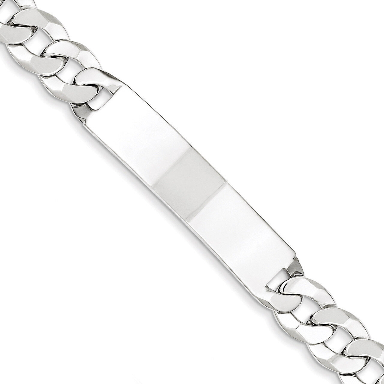 7.5 Inch ID Bracelet Sterling Silver QID201-7.5, MPN: QID201-7.5, 191101191701