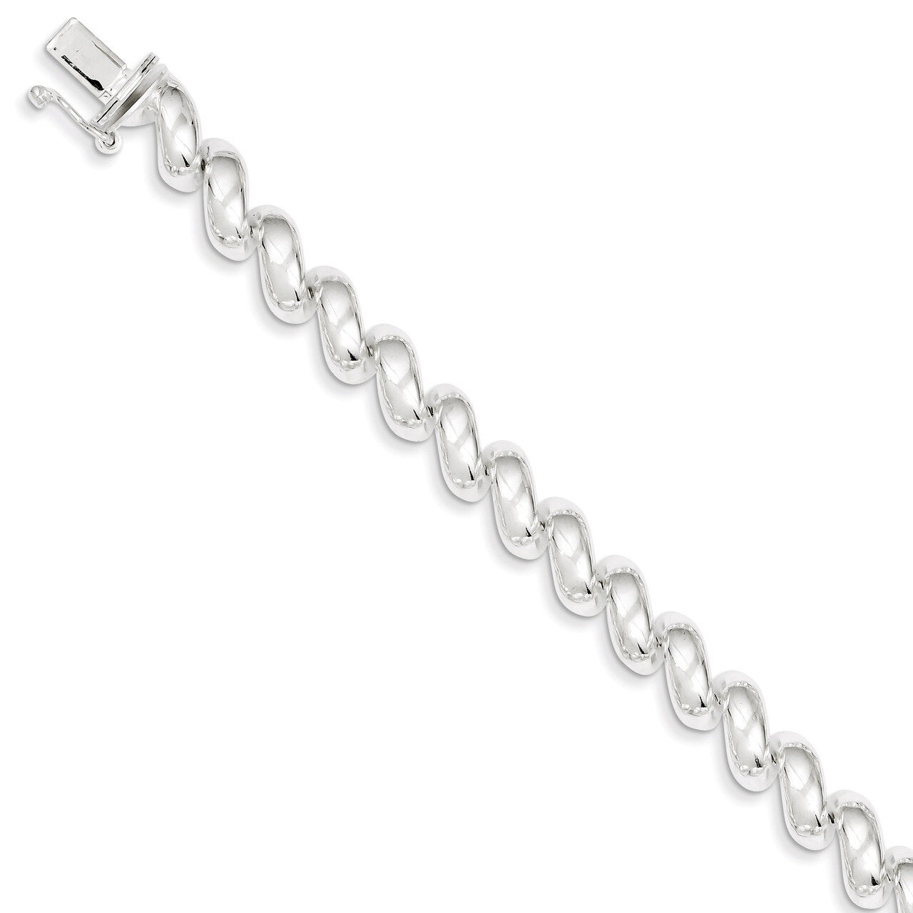 7 Inch San Marco Bracelet Sterling Silver QM17-7