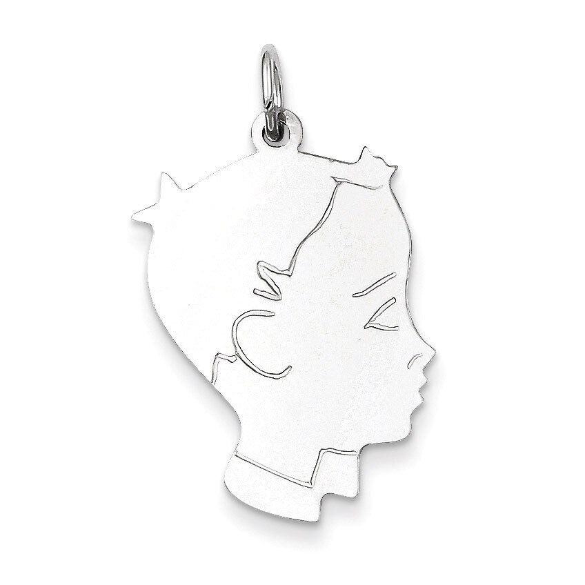 Boy Disc Charm Engravable Sterling Silver QM366/18, MPN: QM366/18, 883957530239