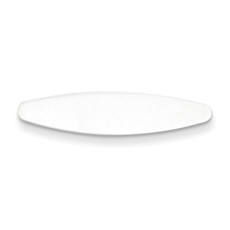 Plate Engravable Sterling Silver QM483/35, MPN: QM483/35, 883957543185