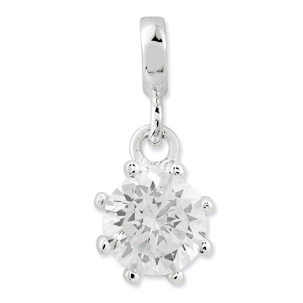 Clear Diamond Enhancer Sterling Silver QN130, MPN: QN130, 191101279027