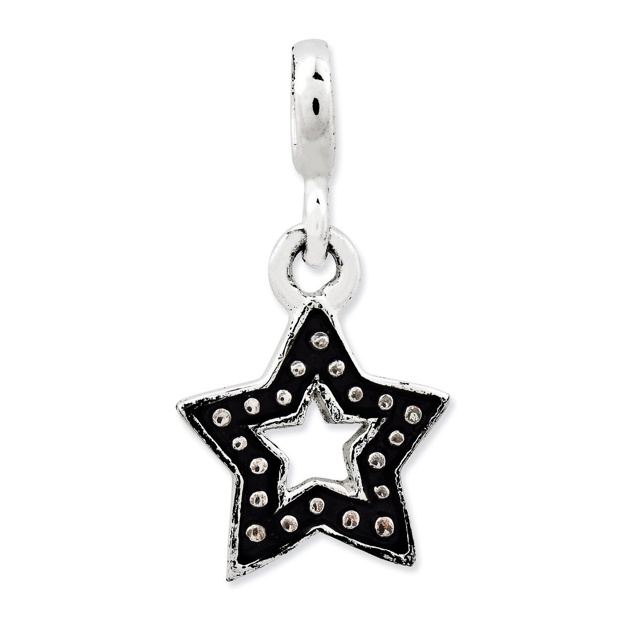 Star Enhancer Sterling Silver Enameled QN158, MPN: QN158, 883957575568