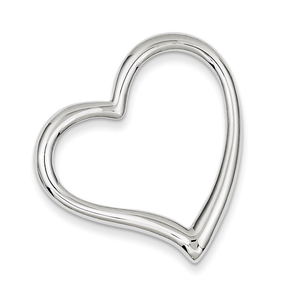 Heart Slide Sterling Silver QP1381