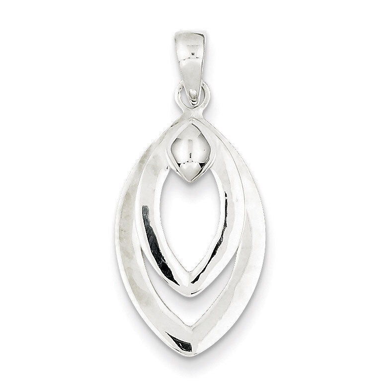Moveable Drop Pendant Sterling Silver QP2573, MPN: QP2573, 191101461972