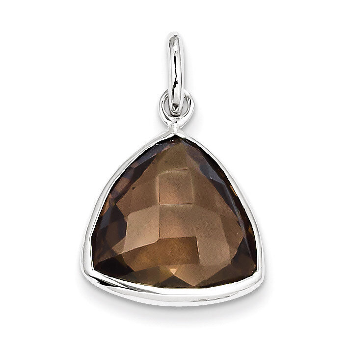 Smokey Quartz Pendant Sterling Silver QP2894SQ, MPN: QP2894SQ, 883957009957