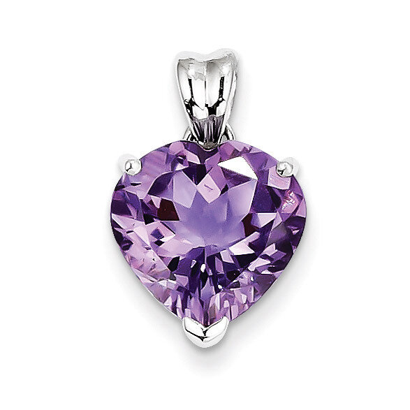 Amethyst Pendant Sterling Silver QP2902AM, MPN: QP2902AM, 883957490663