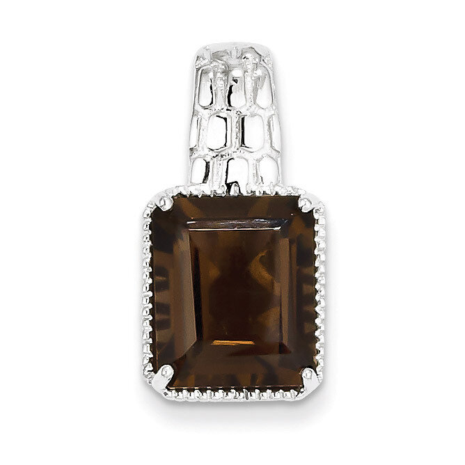 Smokey Quartz Pendant Sterling Silver QP2949SQ, MPN: QP2949SQ, 883957017426