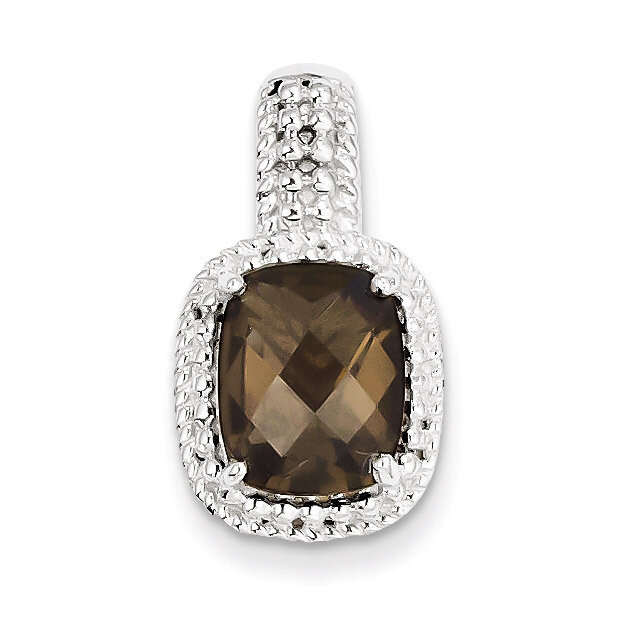 Smokey Quartz Pendant Sterling Silver QP2950SQ, MPN: QP2950SQ, 883957010410