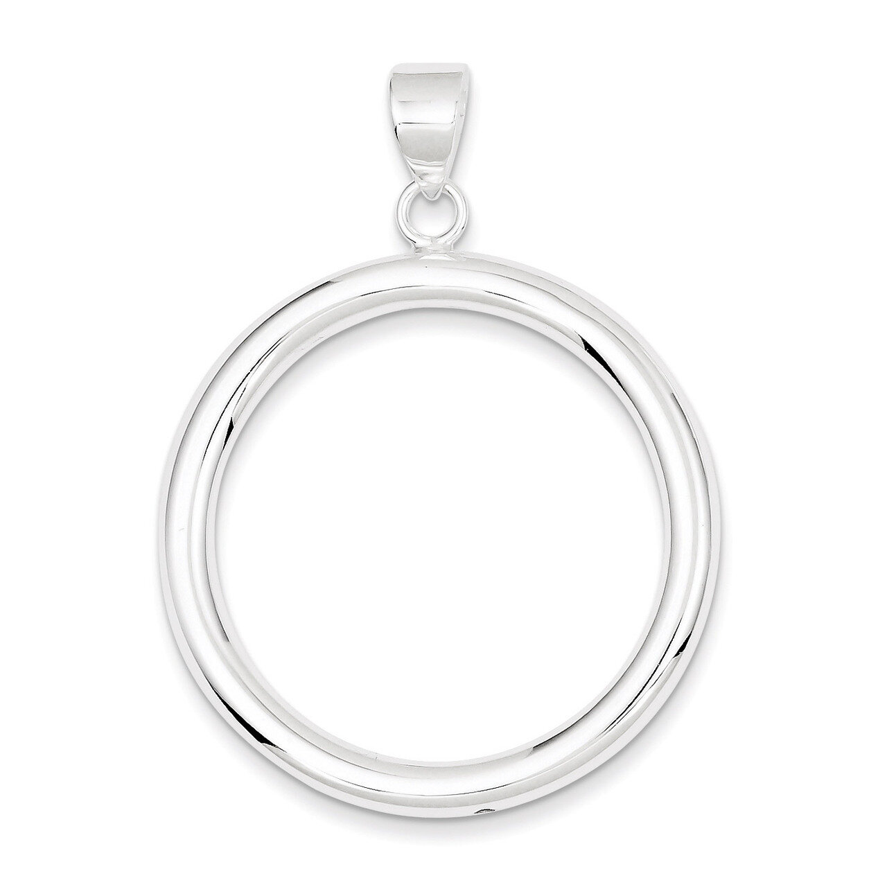 Circle Pendant Sterling Silver QP712