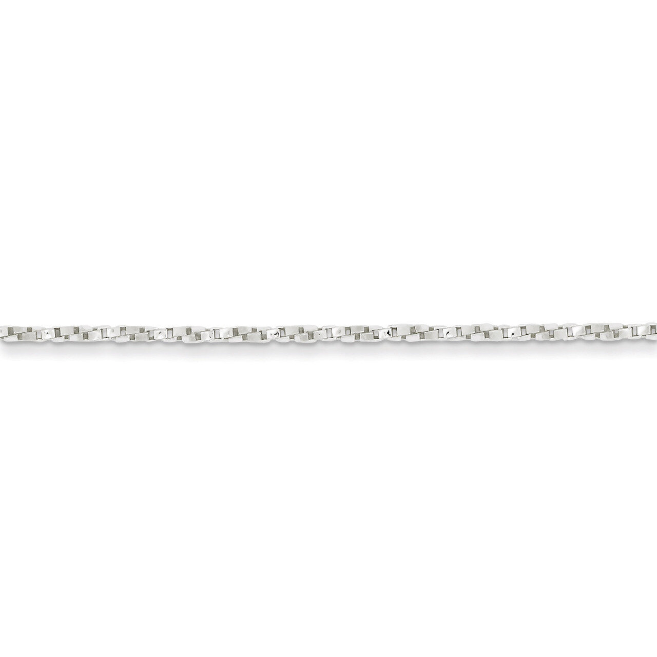 16 Inch 1.75mm Twisted Box Chain Sterling Silver QPE27-16, MPN: QPE27-16, 883957980584