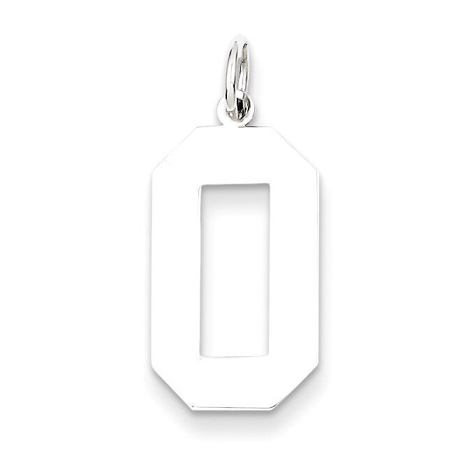 Number 0 Pendant Sterling Silver Polished QPL00, MPN: QPL00, 883957605630