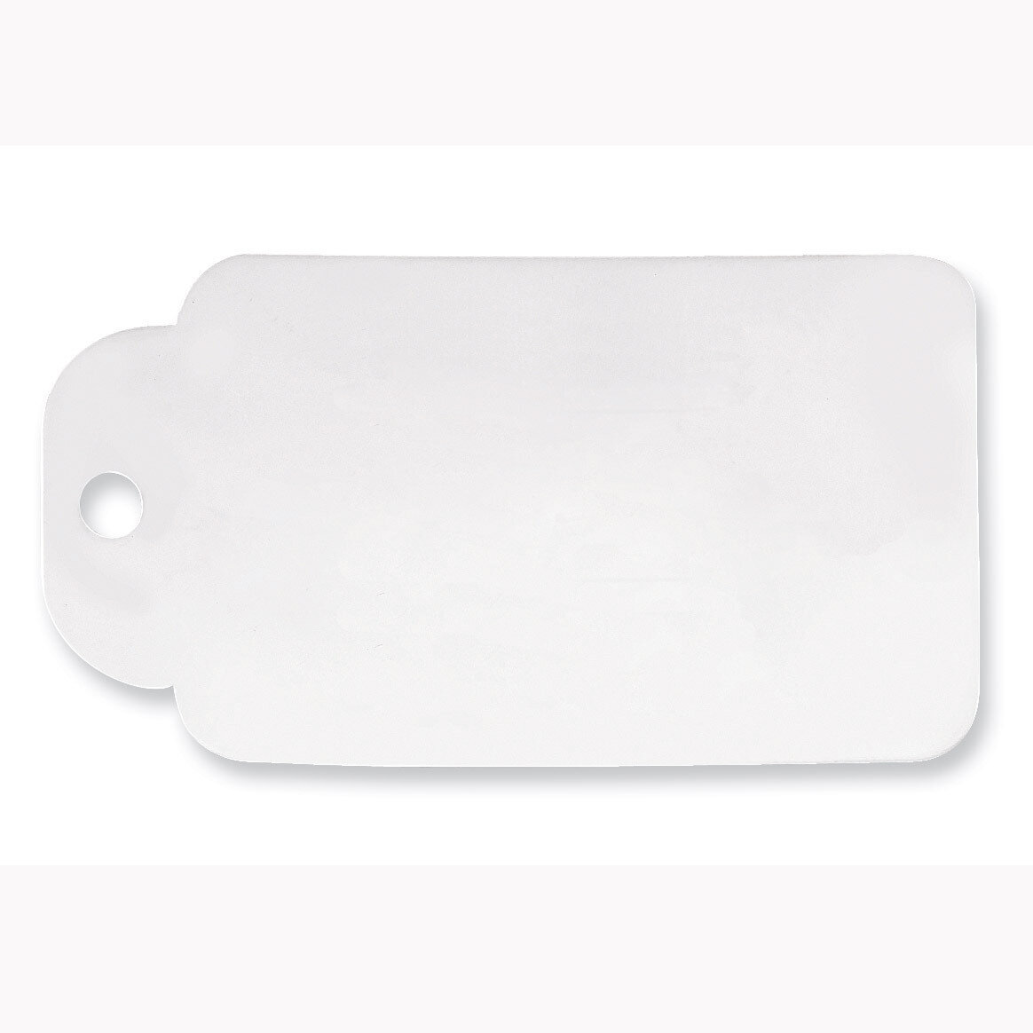 Blank Christmas Gift Tag Sterling Silver QQ352B, MPN: QQ352B,