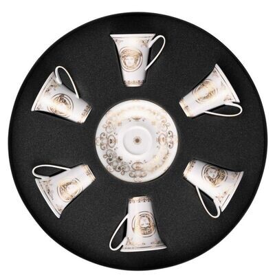 Versace Medusa Gala A.D Cup And Saucer Set Six, MPN: 19325-403635-29254, 790955942271