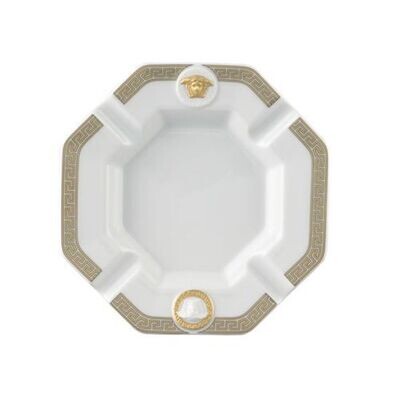 Versace Gorgona Ashtray Porcelain 5 1/2 inch, MPN: 14095-102845-27233, 790955122314
