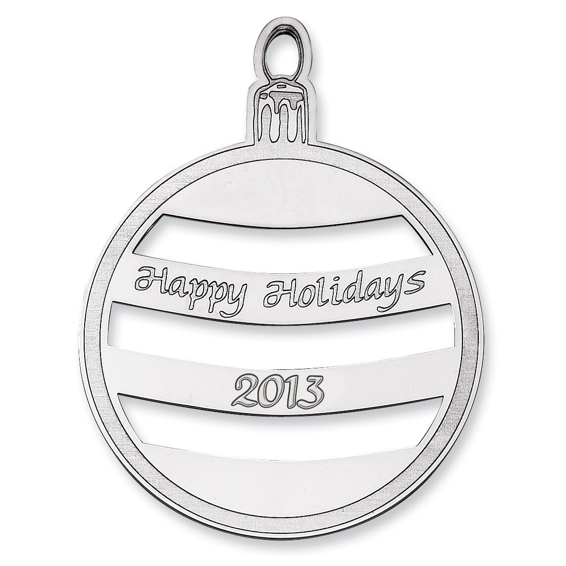 Christmas Ornament Sterling Silver QQ359, MPN: QQ359,