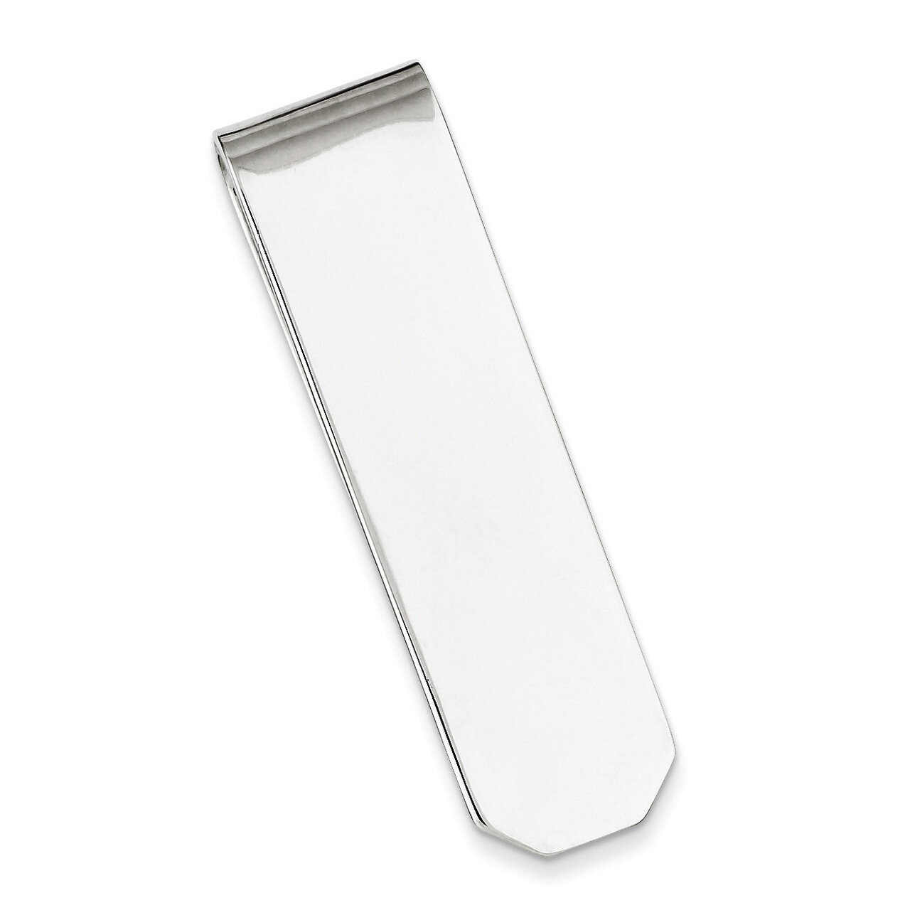 Money Clip Sterling Silver Rhodium-plated QQ505