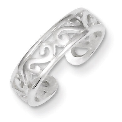 Toe Ring Sterling Silver QR1938