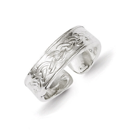 Toe Ring Sterling Silver QR619, MPN: QR619, 883957252797