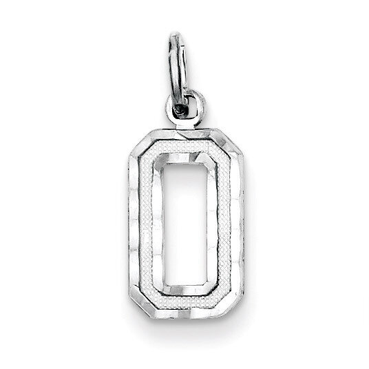 #0 Charm Diamond-cut Sterling Silver QSN00, MPN: QSN00, 883957120249