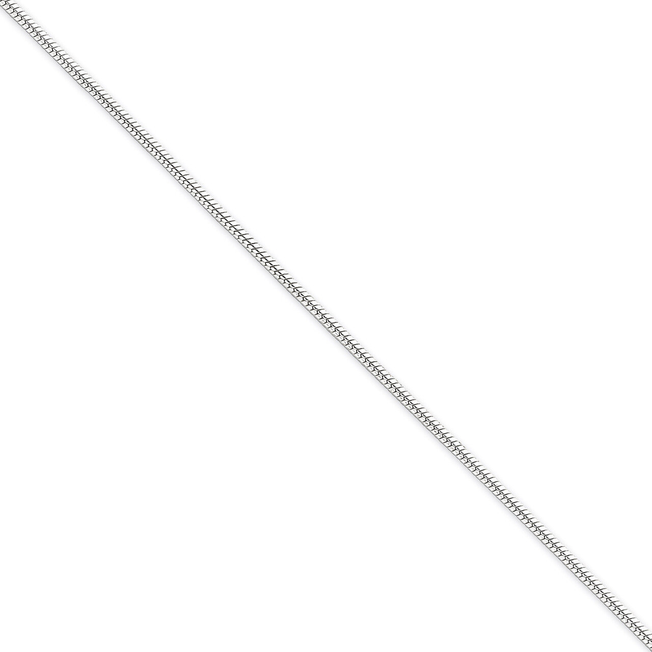 18 Inch 1.75mm Round Snake Chain Sterling Silver QSN050-18, MPN: QSN050-18, 883957084817