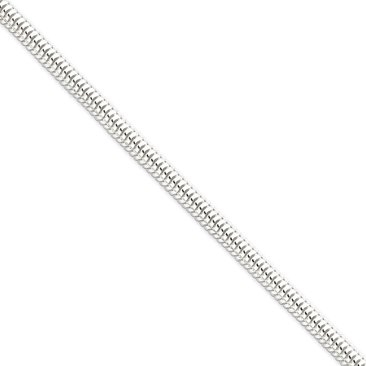 20 Inch 5mm Round Snake Chain Sterling Silver QSNL120-20, MPN: QSNL120-20, 883957258010