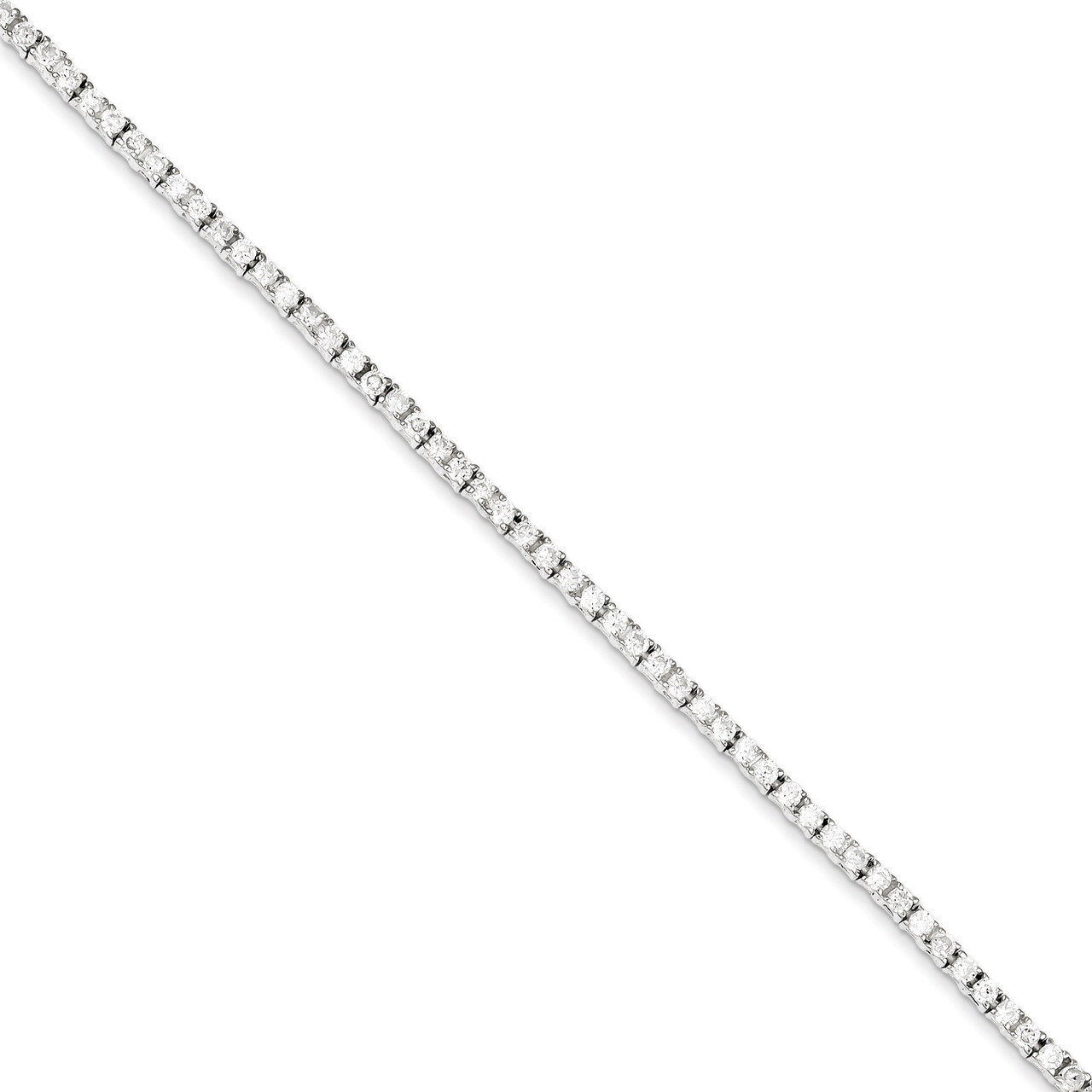 Bracelet Sterling Silver Diamond QX104CZ, MPN: QX104CZ, 815479015000