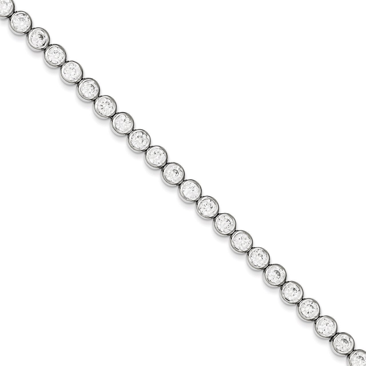 Bracelet Sterling Silver Diamond QX374CZ