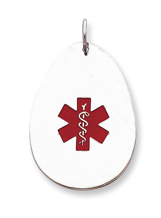 Medical Jewelry Pendant Sterling Silver XSM61, MPN: XSM61, 883957274713
