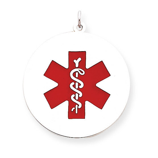 Medical Jewelry Pendant Sterling Silver XSM81, MPN: XSM81, 883957275154